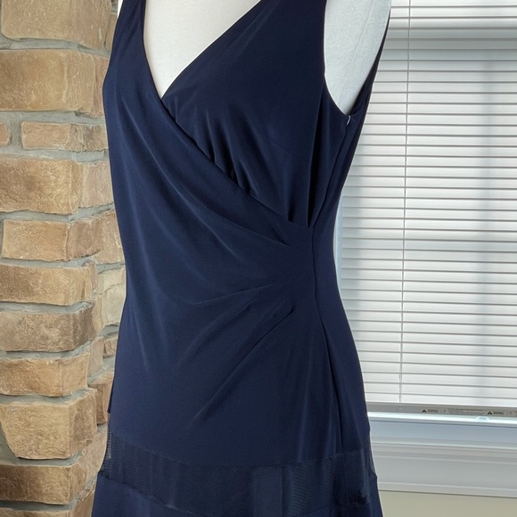 LAUREN-RALPH LAUREN~Tulle-Panel Cocktail Dress-NWT - Picture 7 of 8